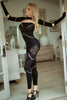 Hypnotic Curves Jumpsuit Bodystocking